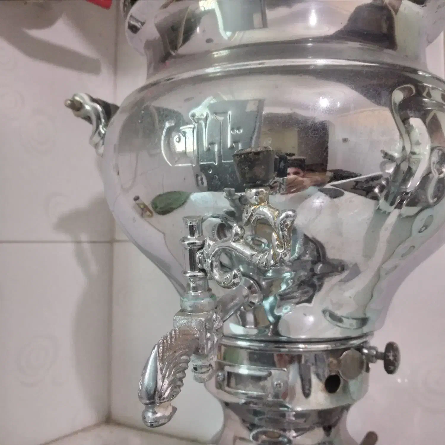 سماور گازی ۸ لیتری کاملا سالم برند تابان|سماور، چای‌ساز، قهوه‌ساز|آستانه اشرفیه, |دیوار