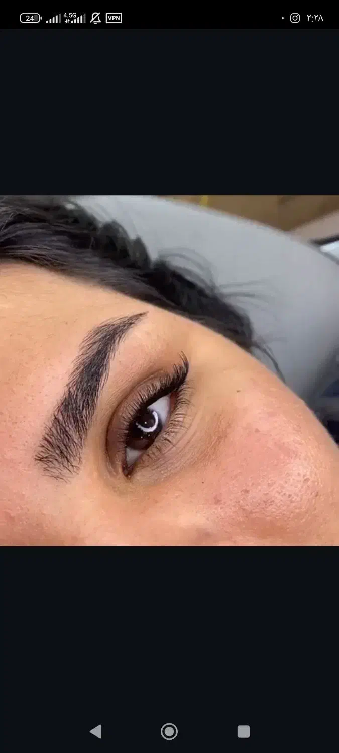 اکستنشن مژه 100هزار|خدمات آرایشگری و زیبایی|خرم‌آباد, |دیوار