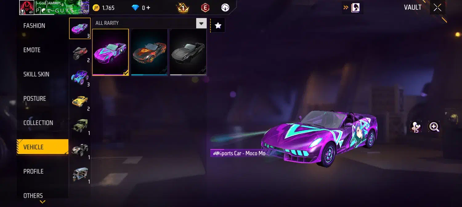 اکانت فری فایر کم مونده لول ۵۰|کنسول، بازی ویدئویی و آنلاین|گرمی, |دیوار