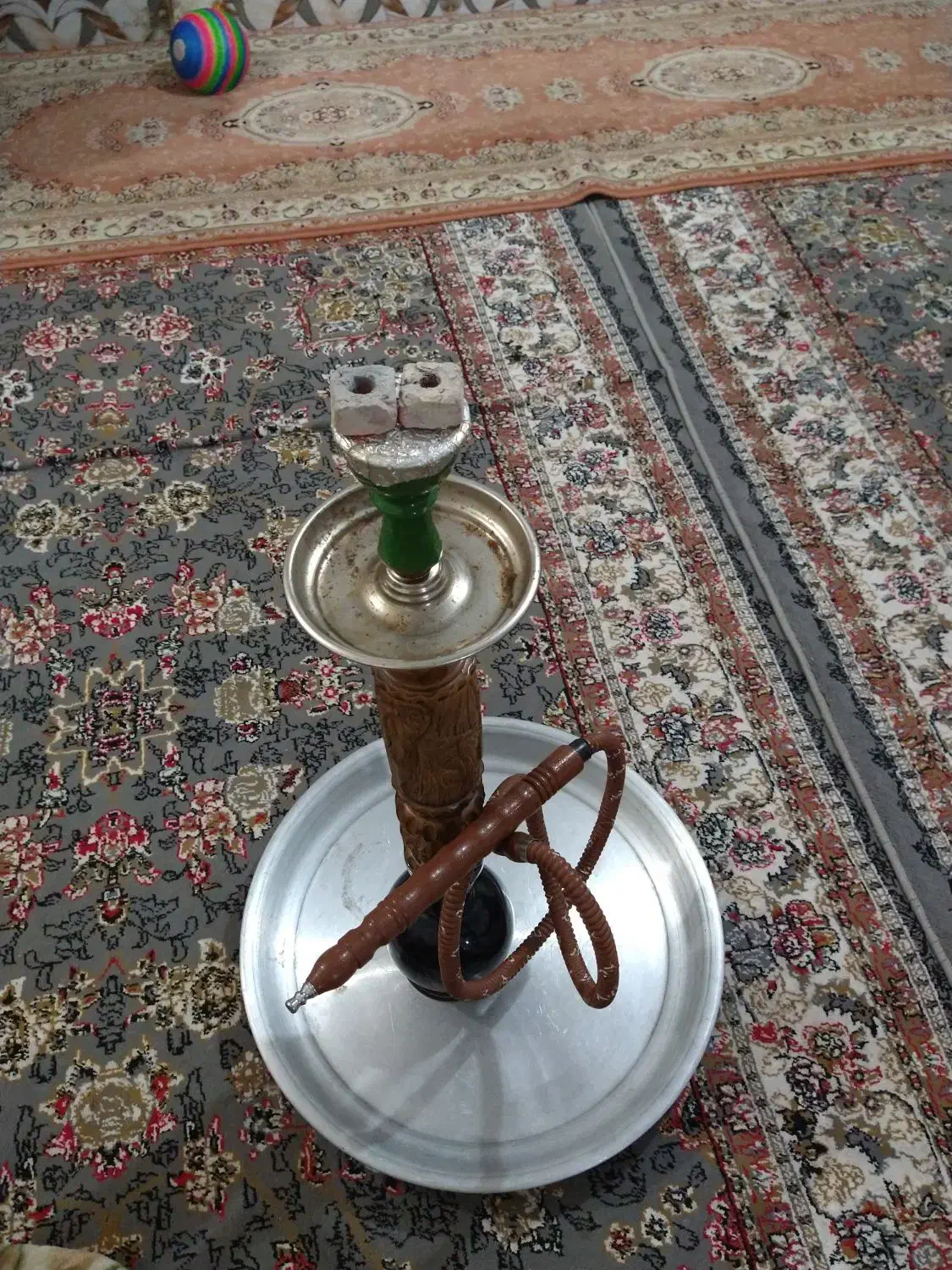 قیلون تنه چوبی  شیک خوشکل|کلکسیون و سرگرمی|چهارباغ, |دیوار