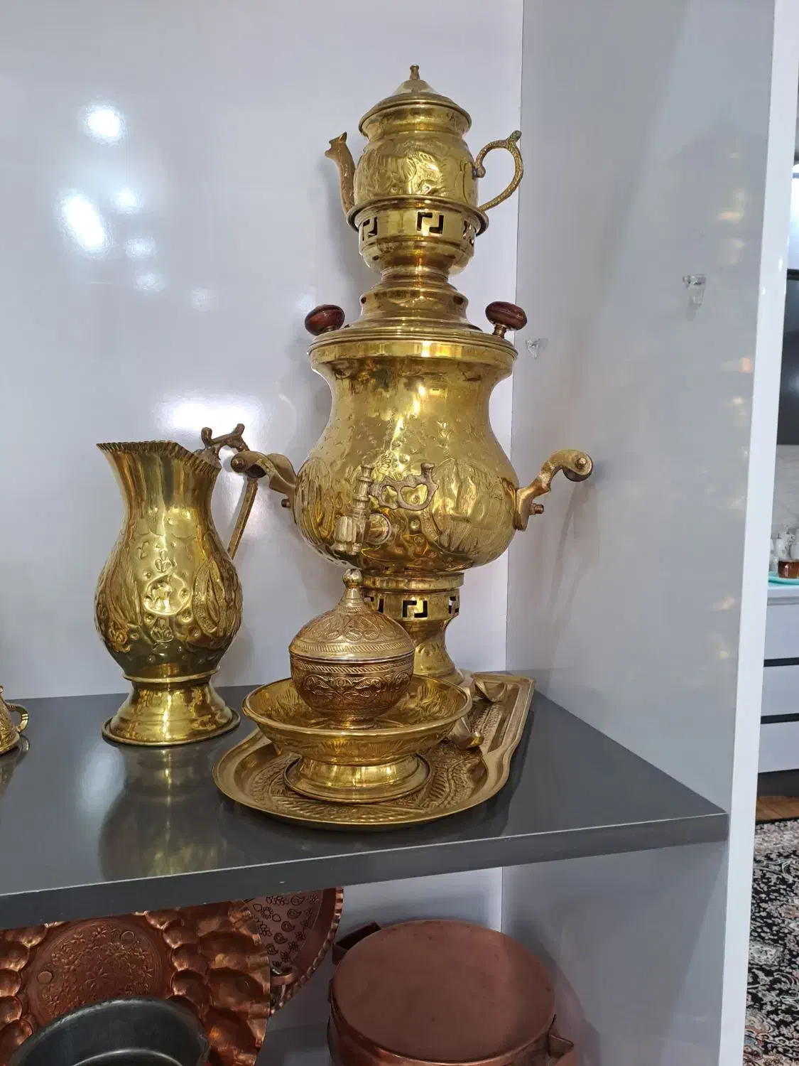 سماور ذغالی|سماور، چای‌ساز، قهوه‌ساز|سبزوار, شرق کال جنوبی (شمس آبادی)|دیوار