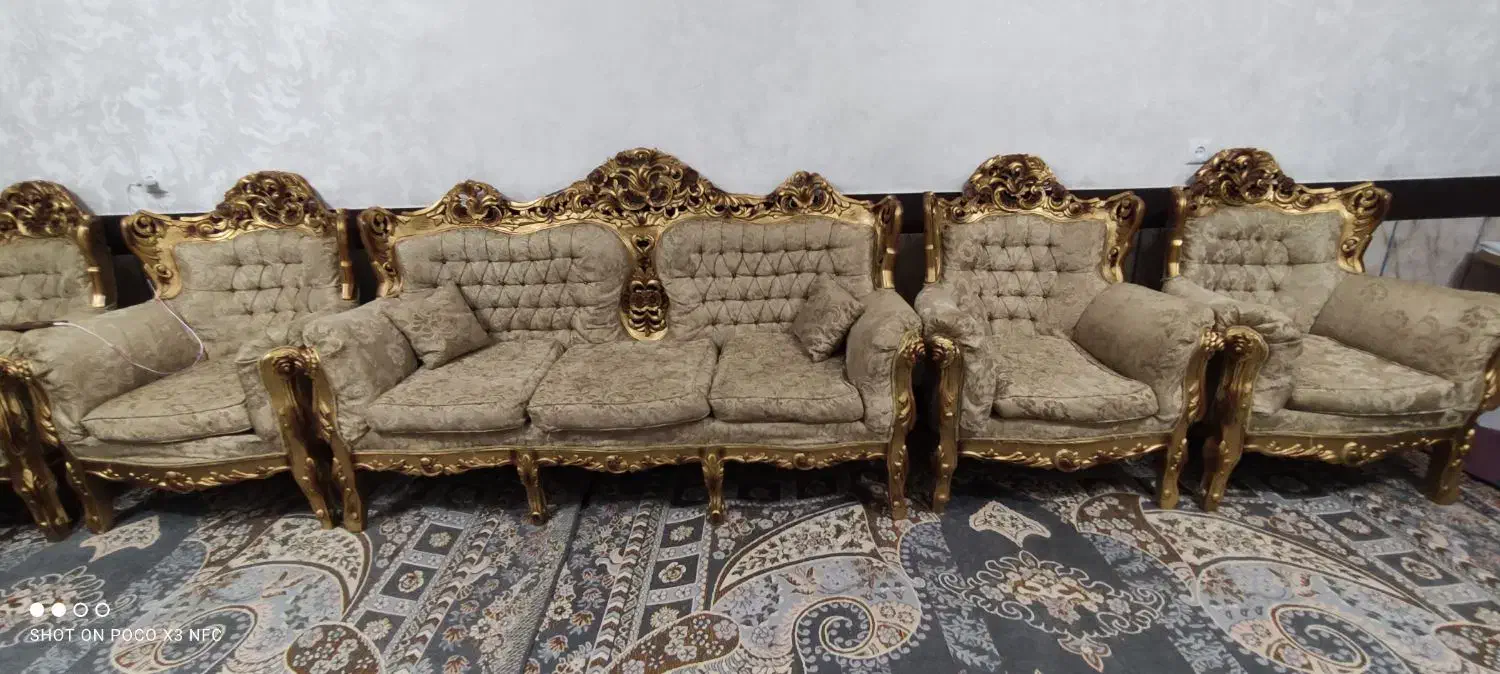 مبل هفت نفره|مبلمان خانگی و میز عسلی|سامان, |دیوار