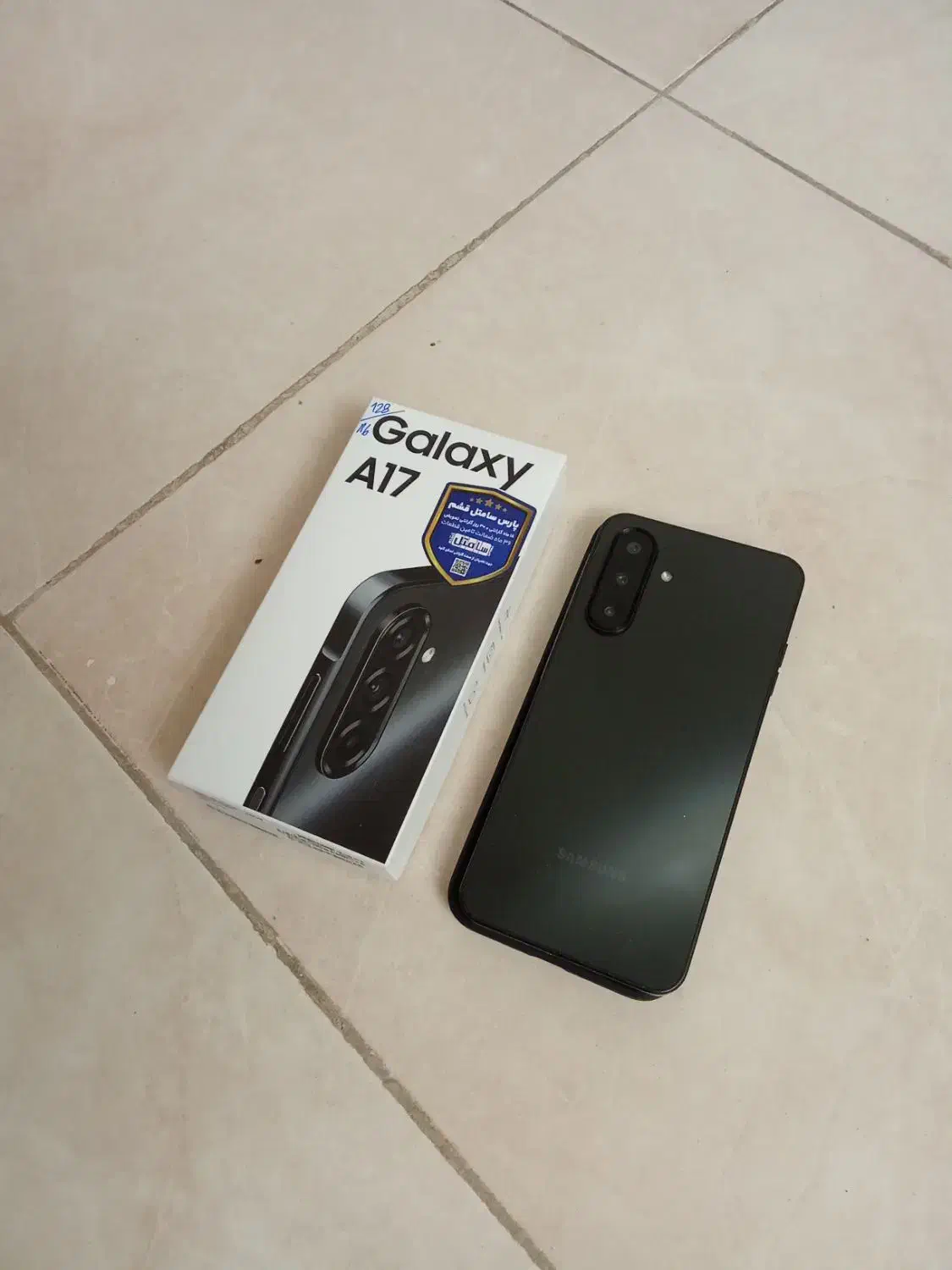 سامسونگ a17 مشکی 128رام 6|موبایل|کرج, باغستان|دیوار