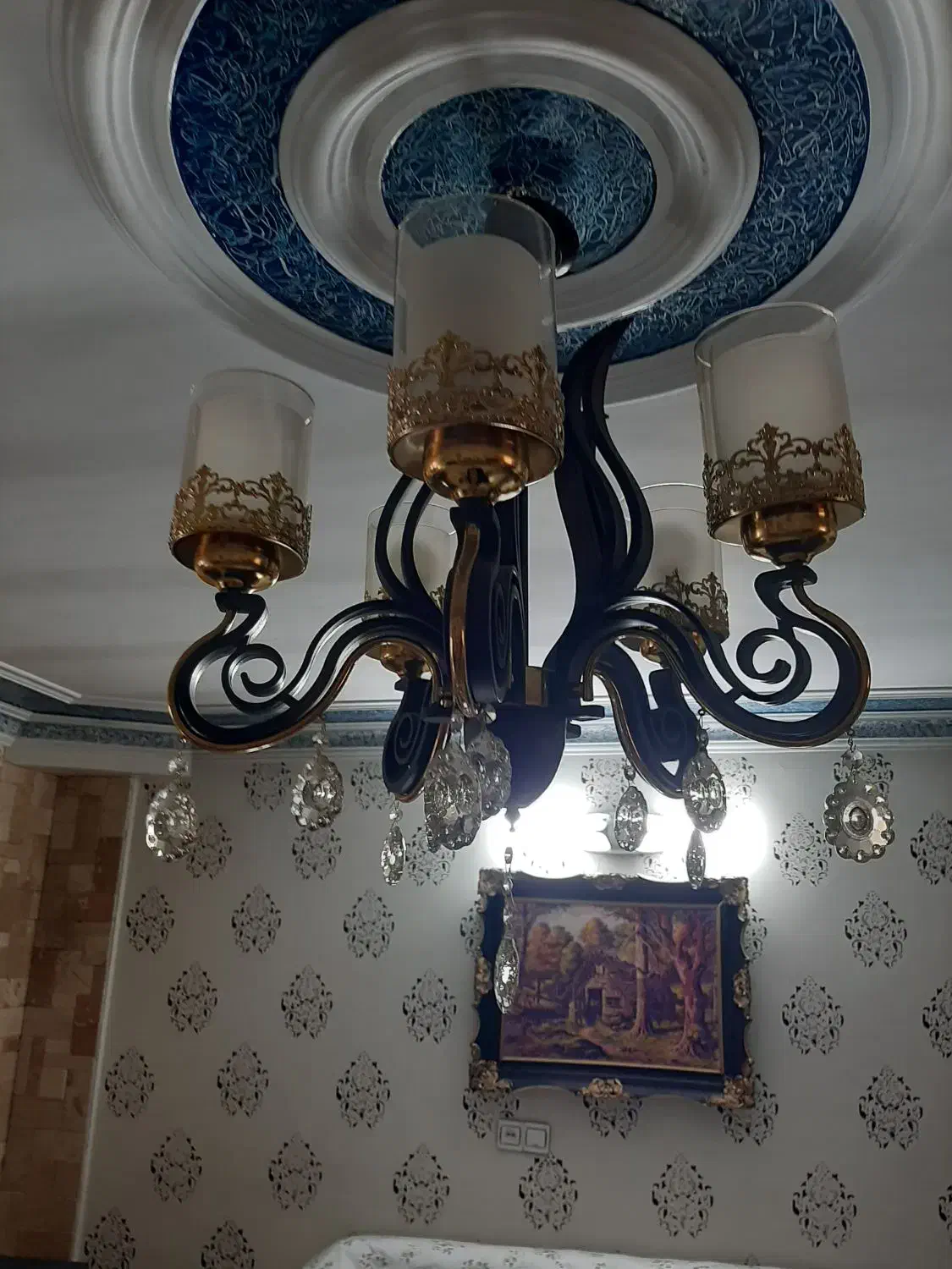 چوب|لوستر و چراغ آویز|تهران, مشیریه|دیوار