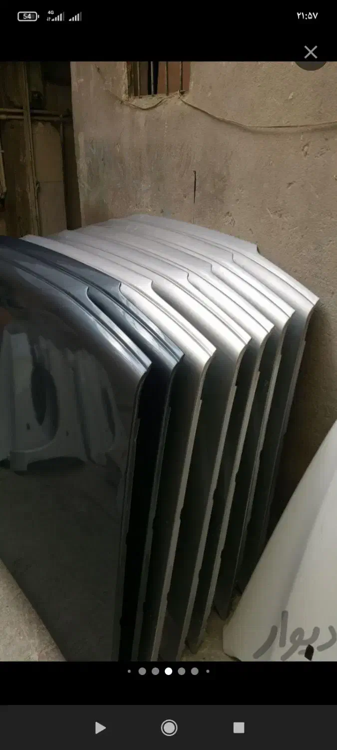 بدنه خودرو رنگی کوره ای کاپوت گلگیر سپر و..|قطعات یدکی و لوازم جانبی|اصفهان, بابوکان|دیوار