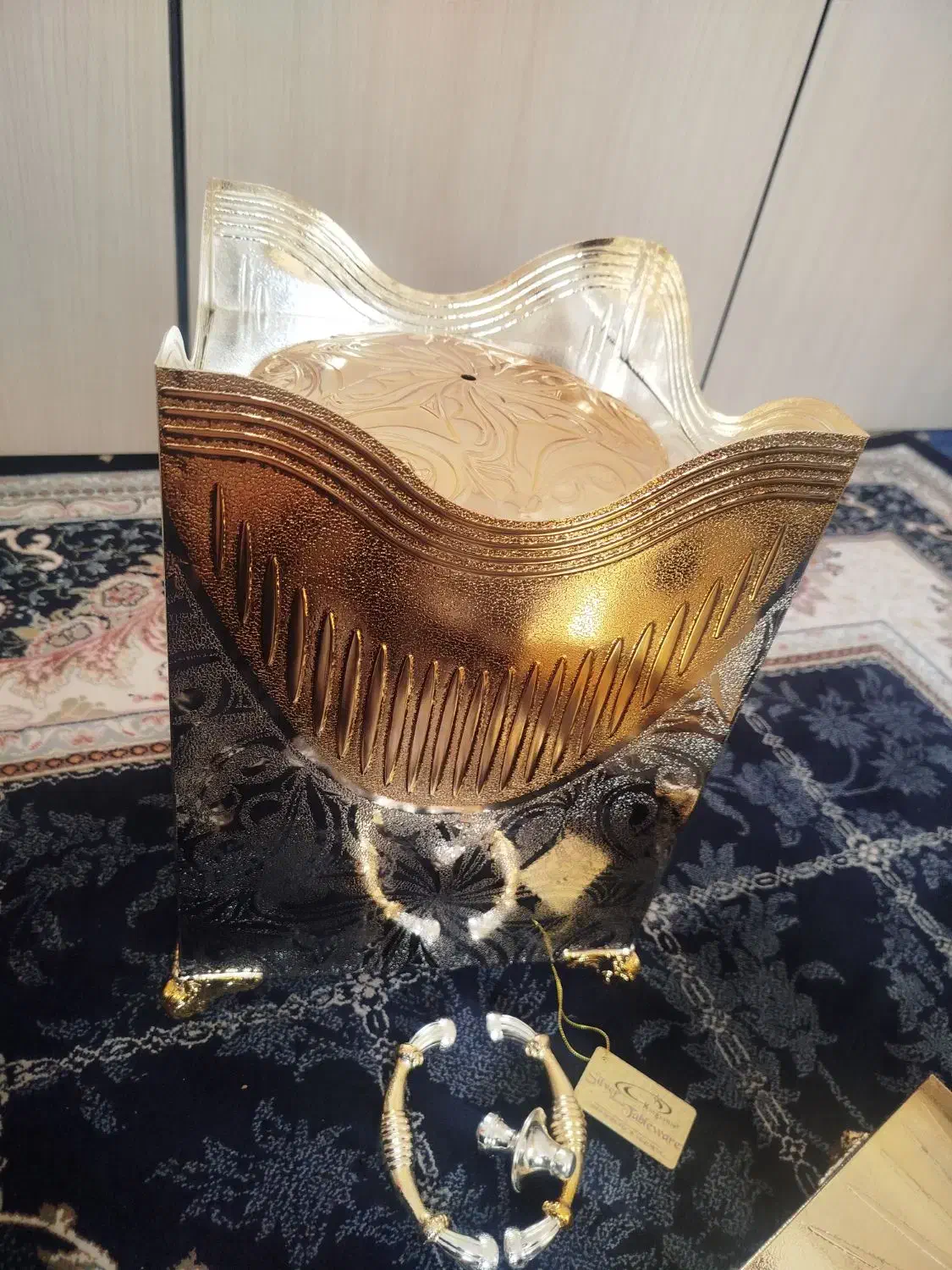 ست سطل و جای دستمال انتیک|صنایع دستی و سایر لوازم تزئینی|پرند, فاز ۶|دیوار