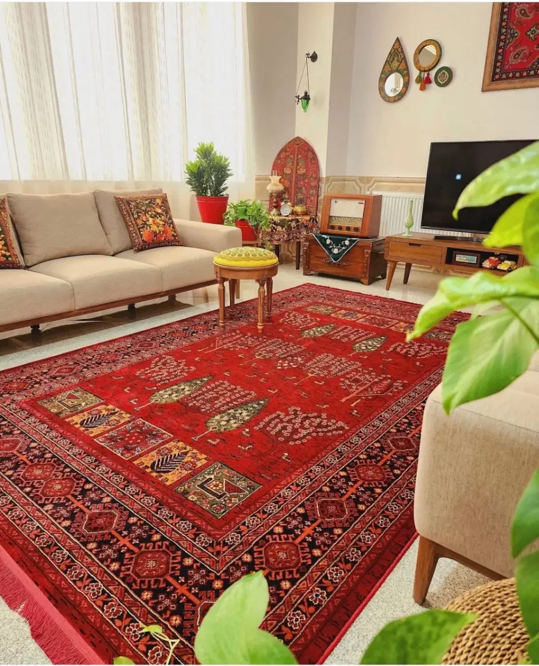 فرش 1200شانه ریز ماهی در بازار فرش کد ۲۱۸|فرش|شیراز, عادل آباد|دیوار