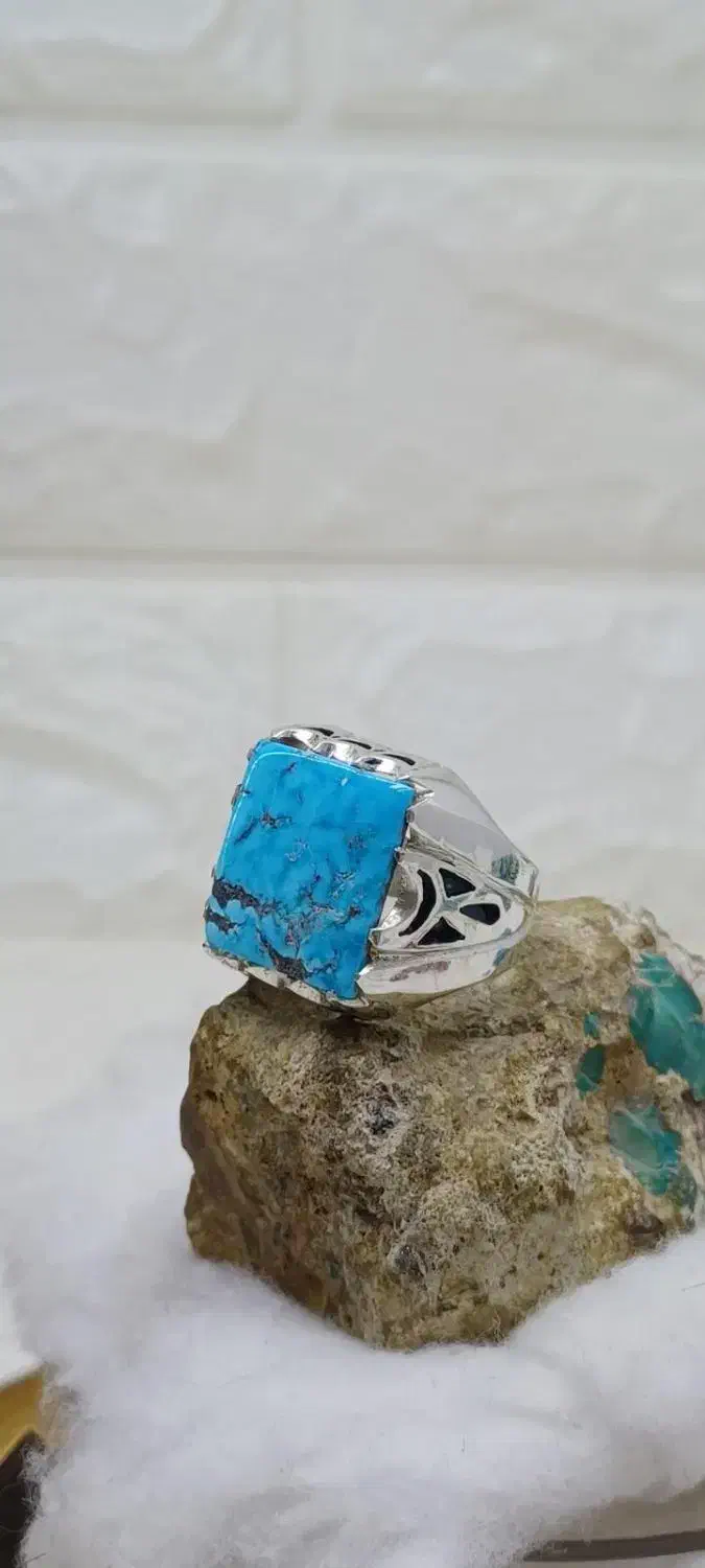 انگشتر فیروزه تمام دست ساز نیشابور|جواهرات|کرج, حصارک پایین|دیوار