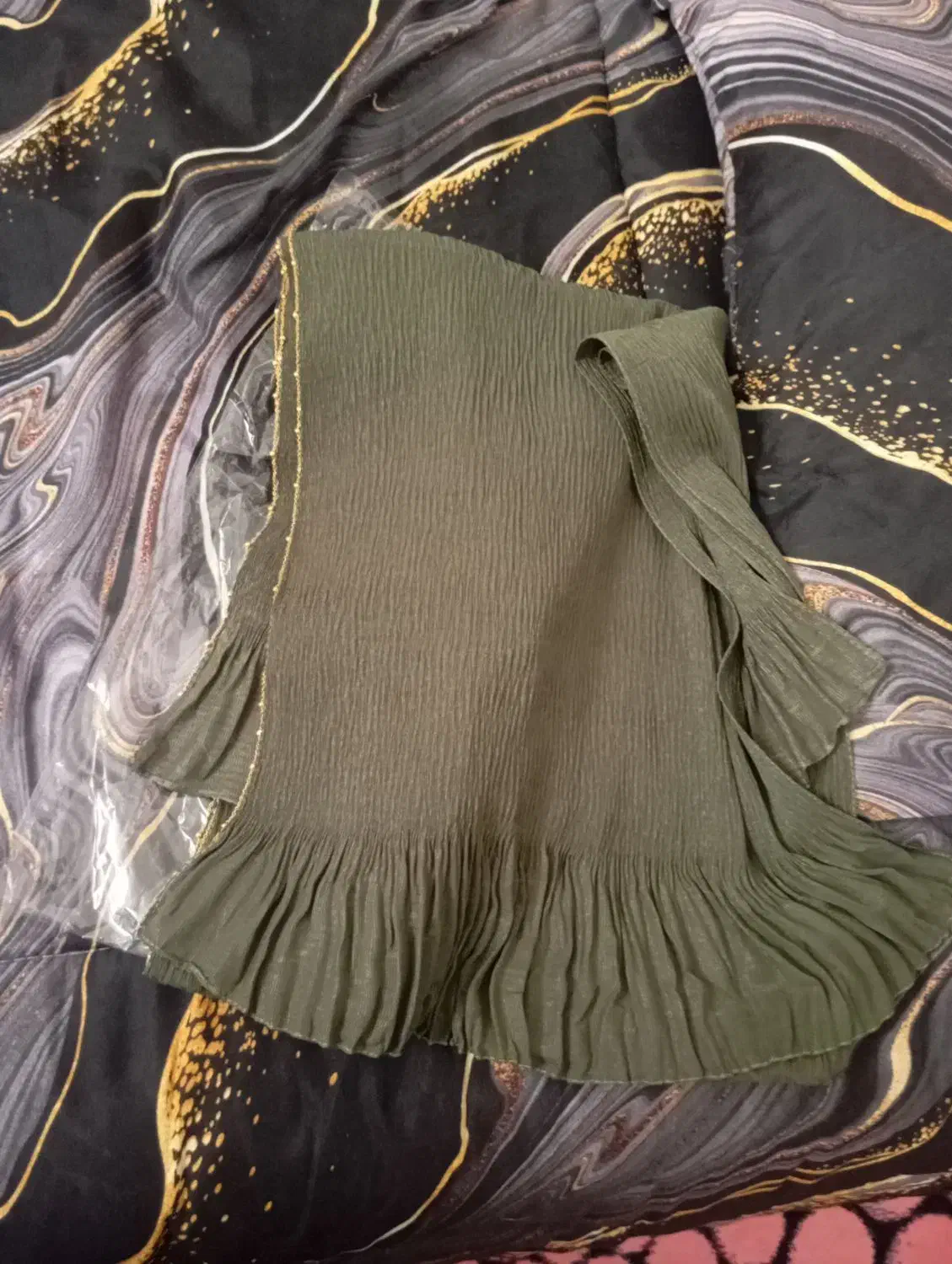 پالتوسبز زیتونی نونوسایز۵۴قیمت ۱۵۰۰|لباس|بیرجند, |دیوار