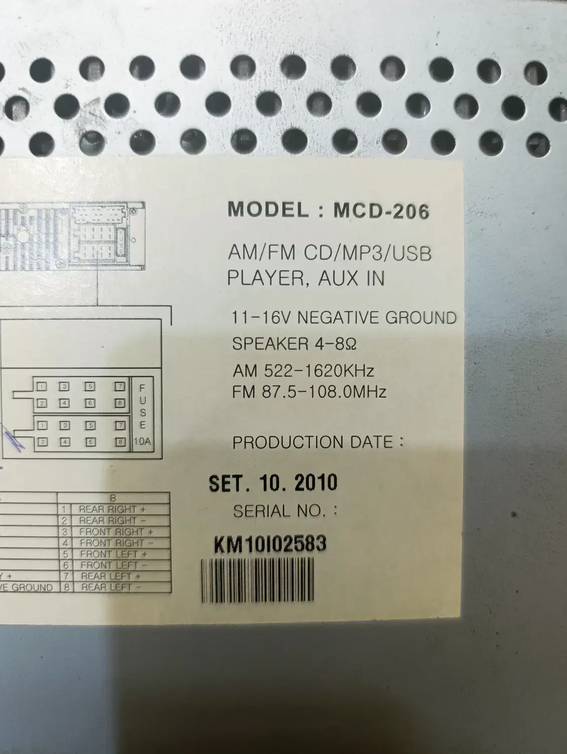 ضبط فابریک ۲۰۶|قطعات یدکی و لوازم جانبی|قائمشهر, |دیوار