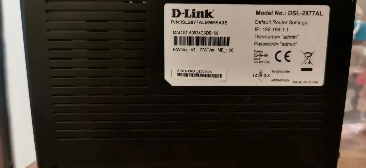 D-Link Adsl/Vdsl Modem|مودم و تجهیزات شبکه|تهران, امجدیه (خاقانی)|دیوار