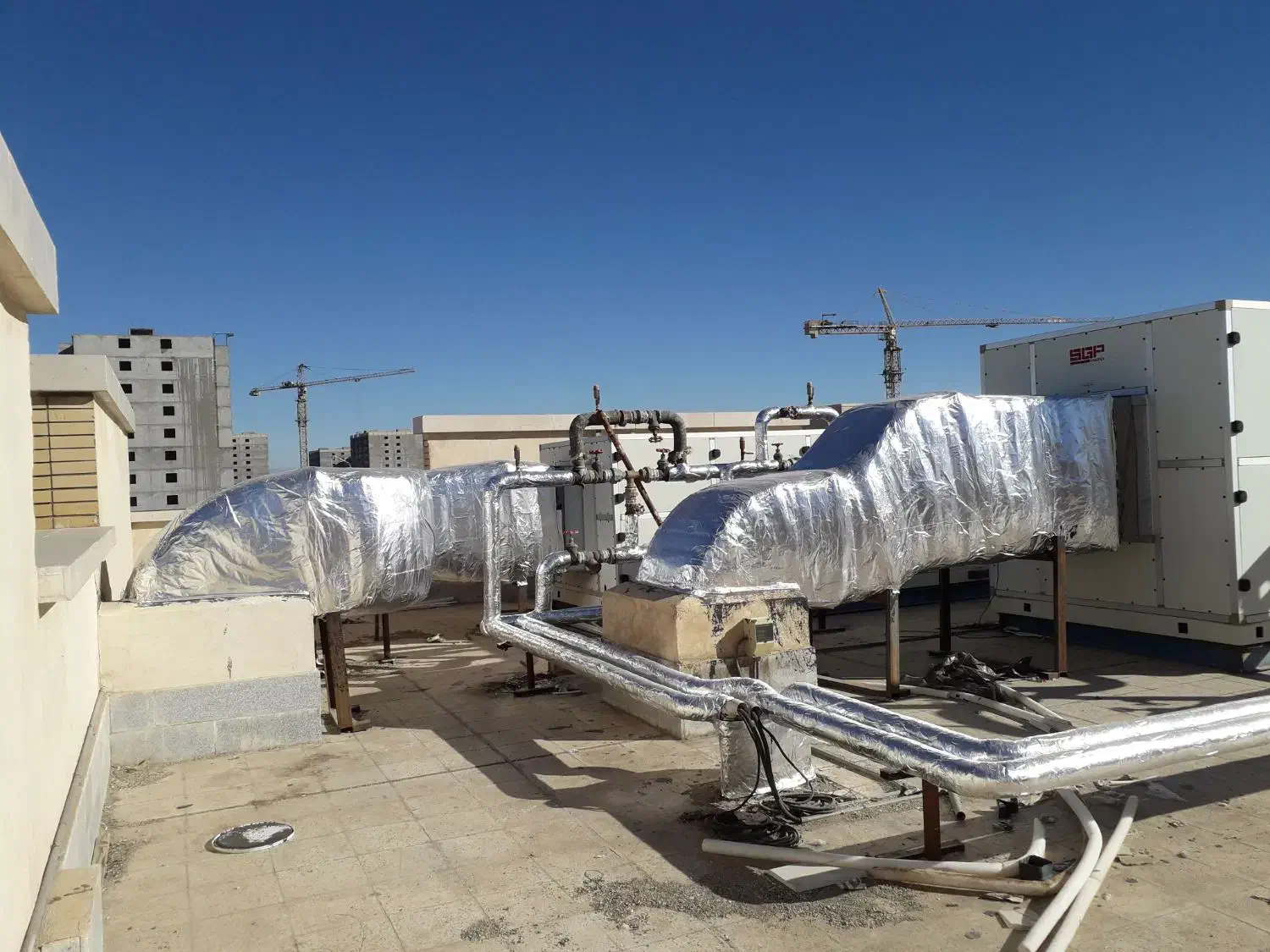 عایق کاری تانکر .لوله .موتورخانه.کانال دیوار|خدمات پیشه و مهارت|مشهد, گلشور|دیوار