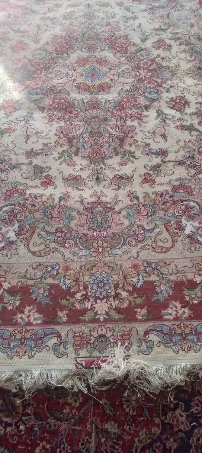 یک جفت فرش ۶متری ۳۰ رج خطیبی|فرش|قلعه چای, |دیوار