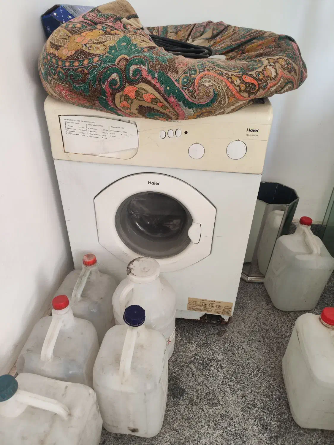 ماشین لباسشویی تمام اتوماتیک و گاز پنج شعله فردار|ماشین لباسشویی و خشککن لباس|مشهد, الهیه|دیوار