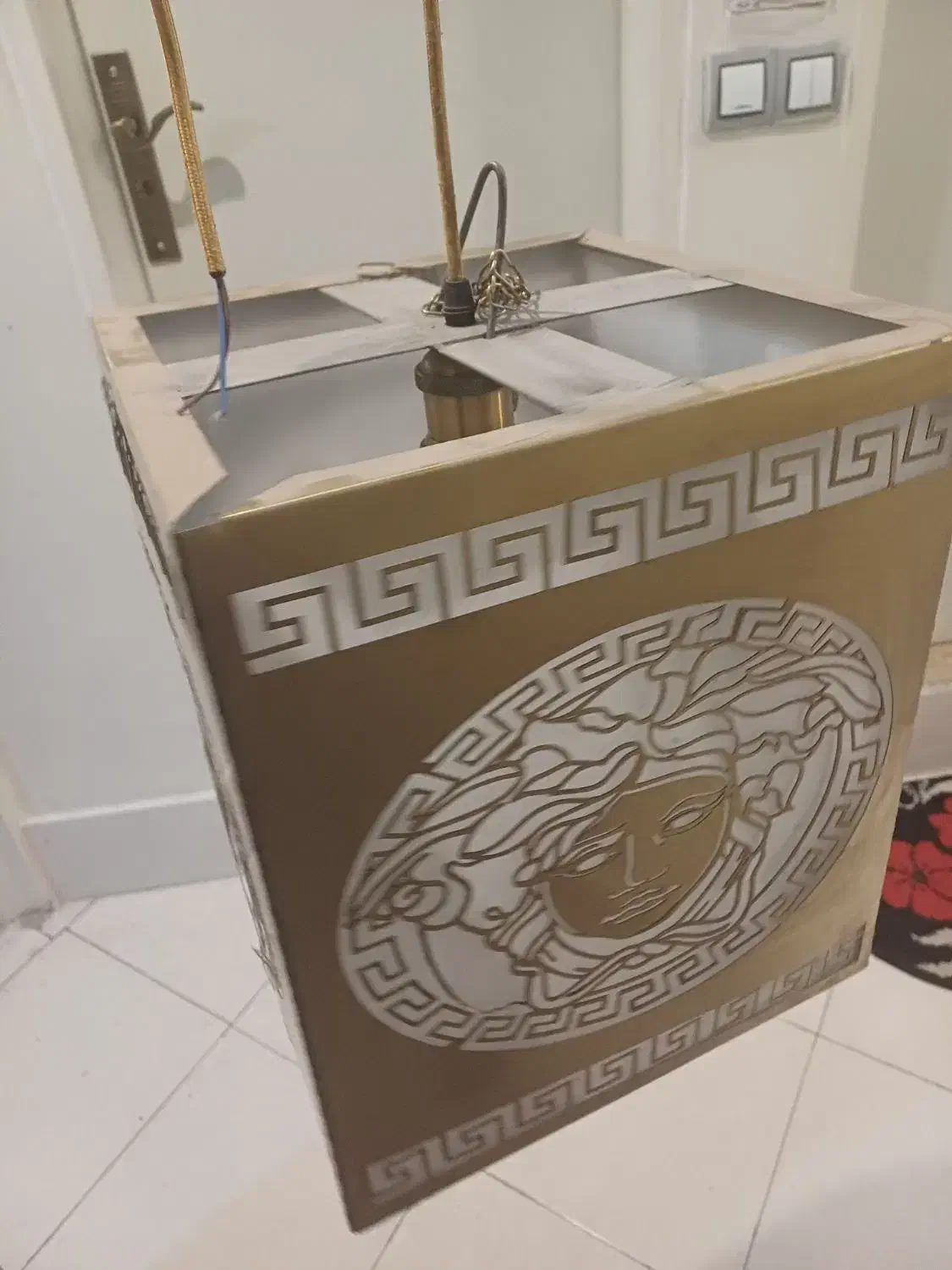 لوستر|لوستر و چراغ آویز|کرج, برغان|دیوار