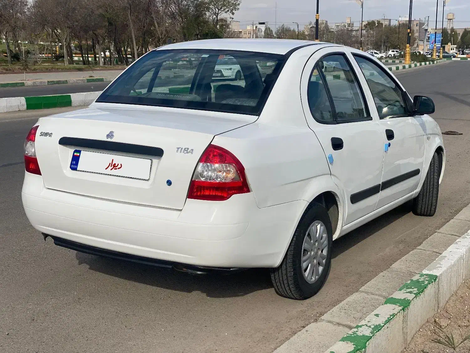 تیبا ۱ مدل ۹۵ دوگانه کارخانه درجه۱|خودرو سواری و وانت|اردبیل, |دیوار