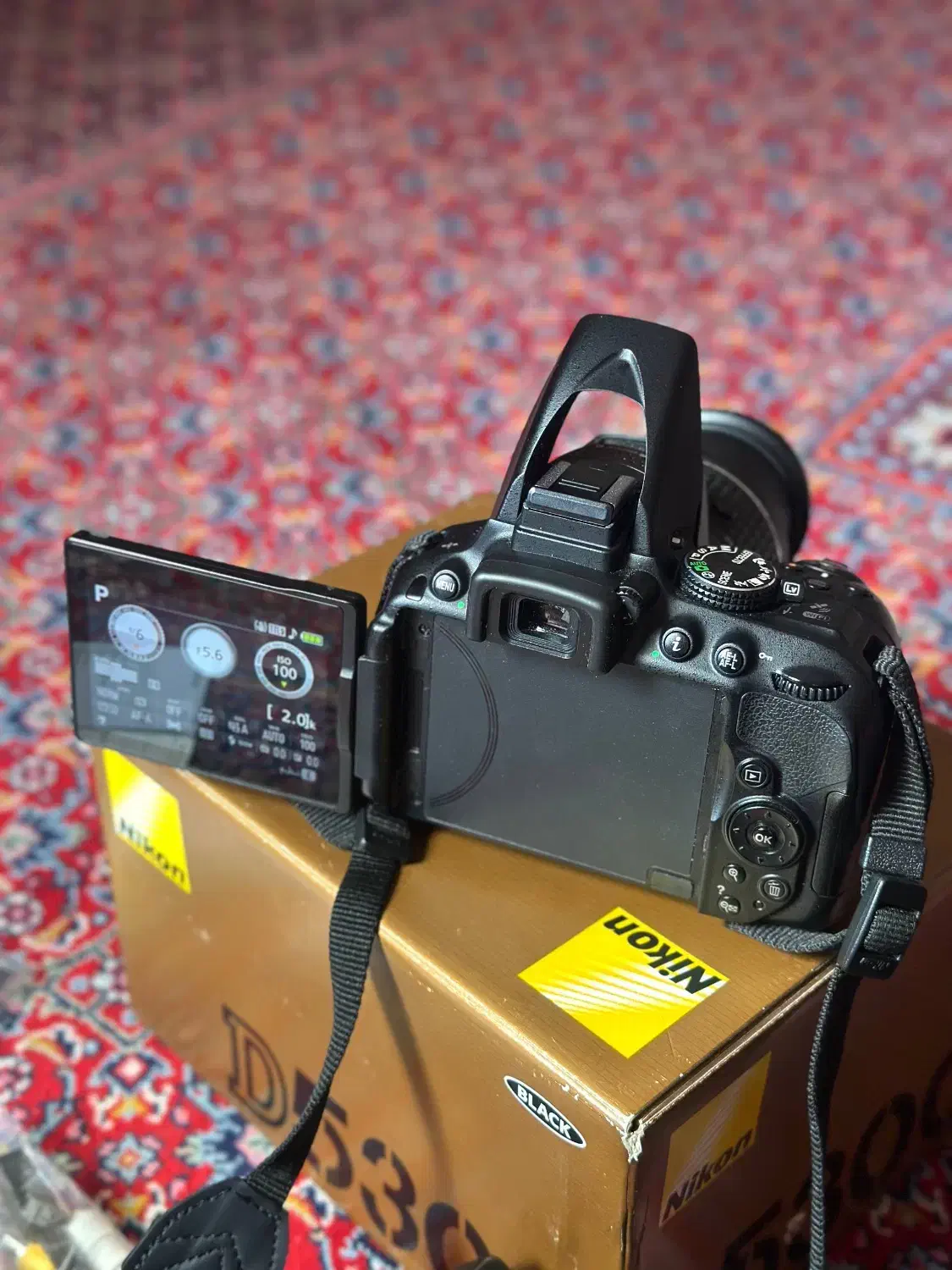 فروش دوربین نیکن 5300d-در حد نو|دوربین عکاسی و فیلمبرداری|اهواز, زیتون کارمندی|دیوار