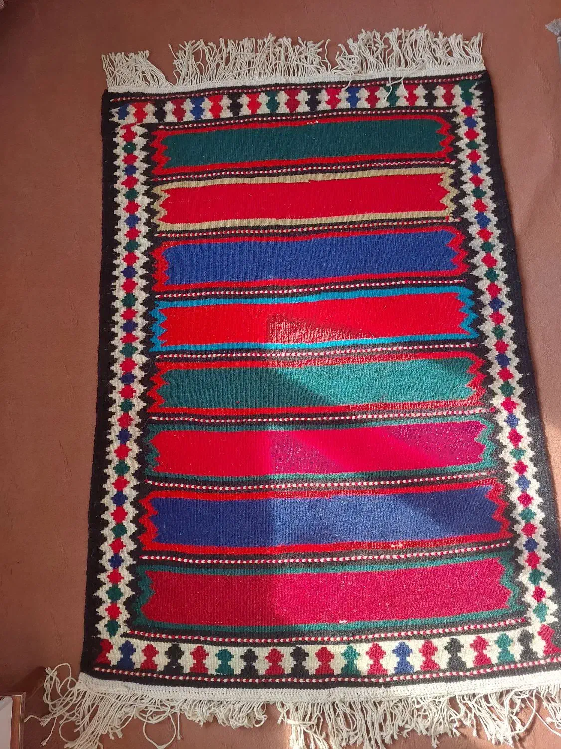 گلیم دستباف|گلیم، جاجیم، گبه|تبریز, |دیوار