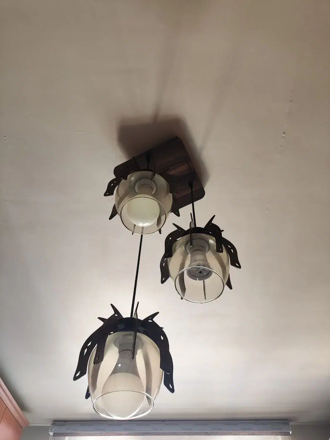 لوستر چوب|لوستر و چراغ آویز|تبریز, |دیوار