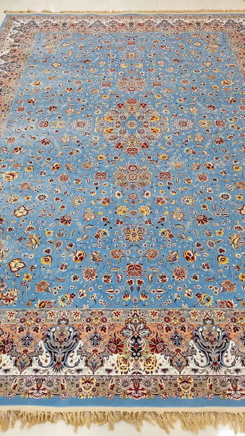 دو تختهفرش12متری1200شانهدستبافتگونه|فرش|ایلام, |دیوار