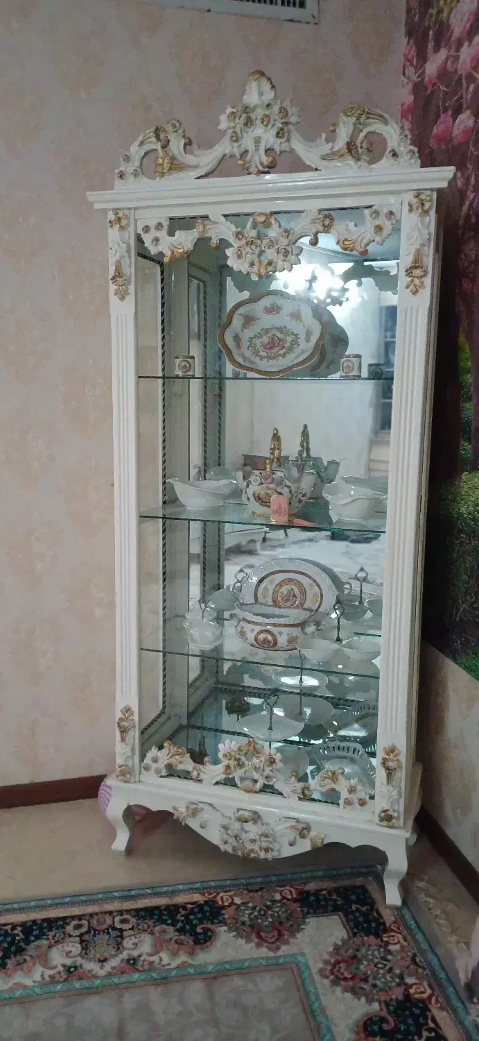 گنجه تمیز|بوفه، ویترین، کنسول|گلبهار, نوبهار|دیوار