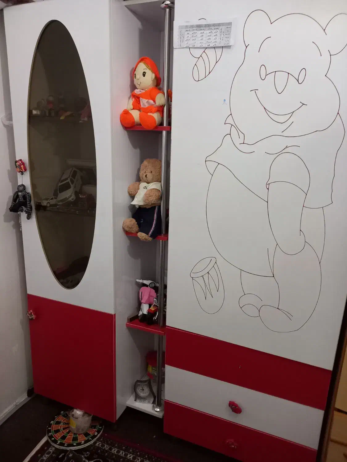 کمد بچه ام دی اف سالم وزیبا|جاکفشی، کمد، دراور|سنندج, |دیوار