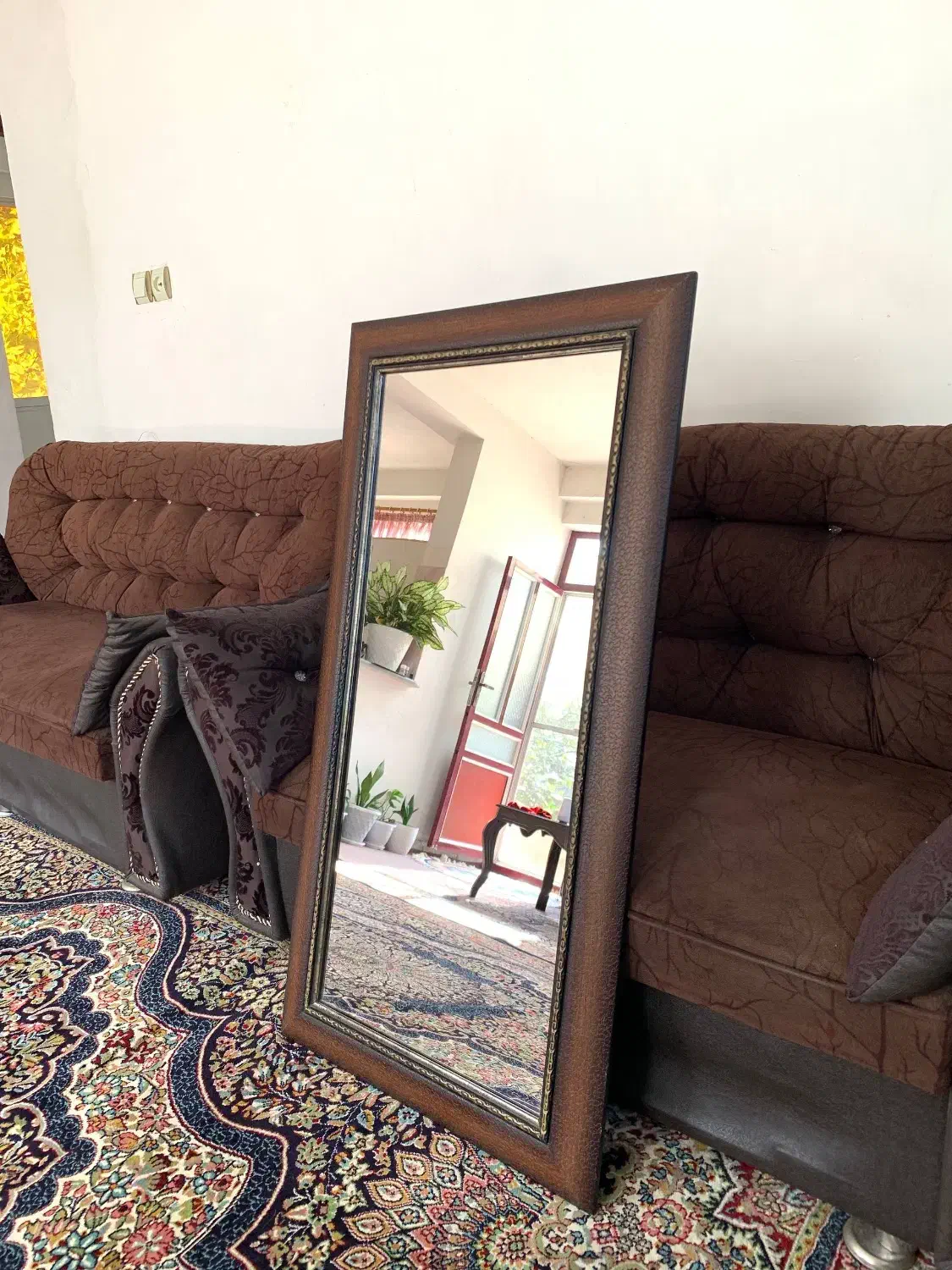 آینه قدی|آینه|فومن, |دیوار