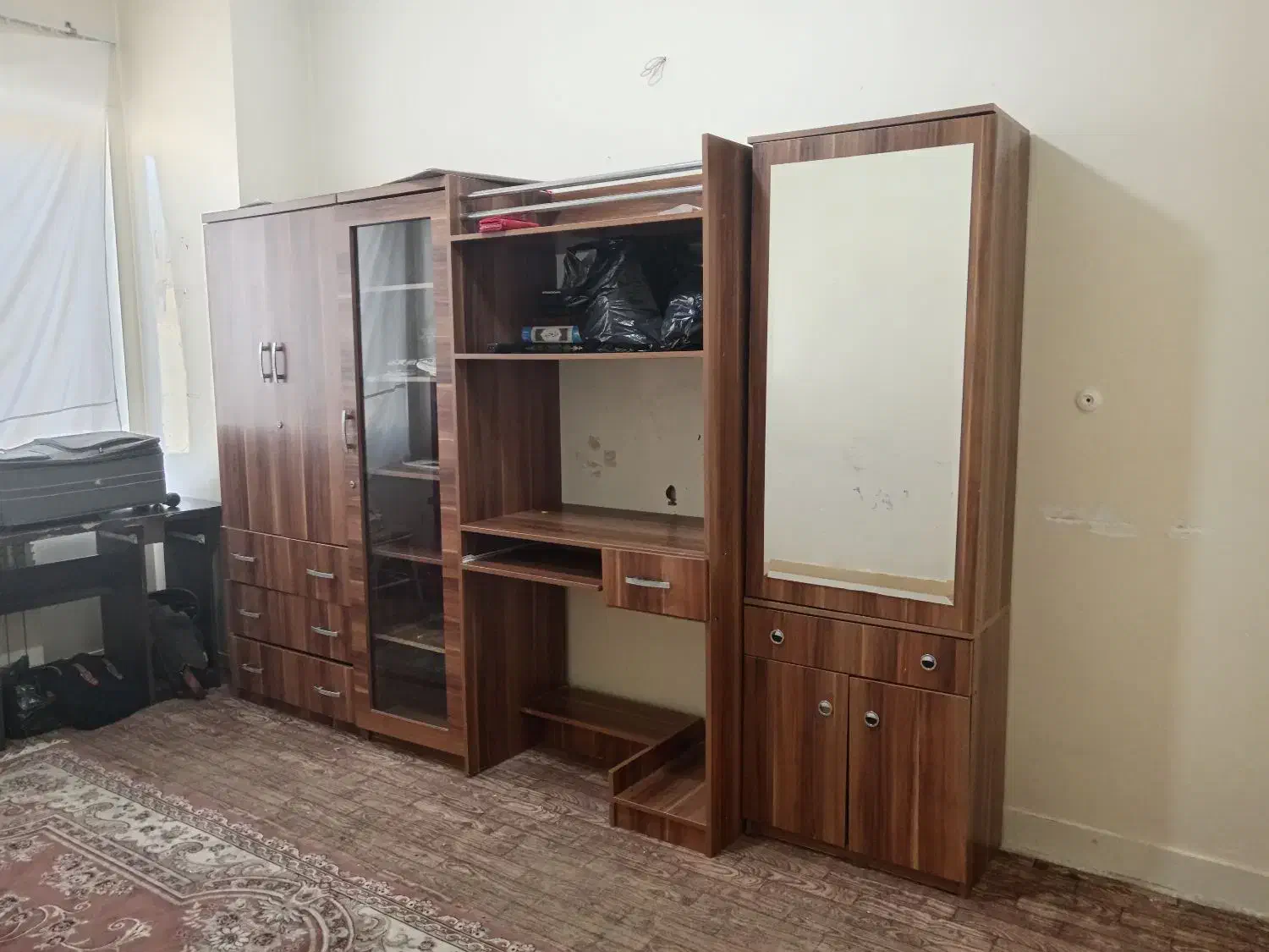 کمد|جاکفشی، کمد، دراور|سرخه حصار, |دیوار