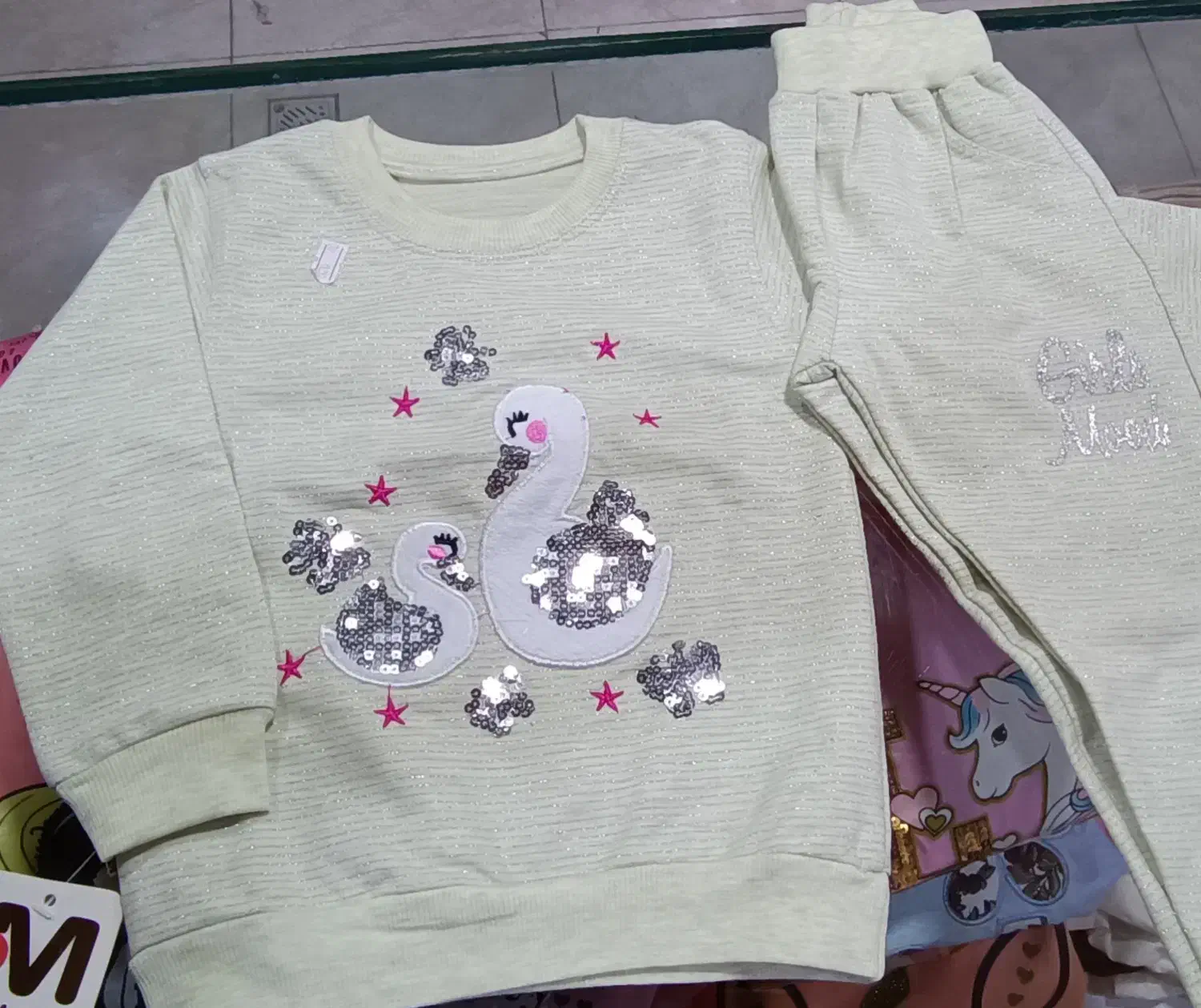 بلوز و شلوار دخترانه سایز 40|کفش و لباس بچه|لاهیجان, یوسف آباد|دیوار