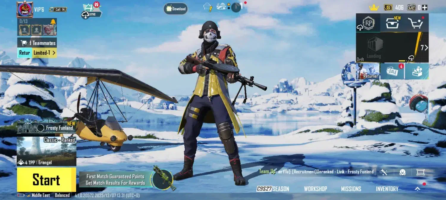 اکانت پابجی طاق با کالاف یا فری|کنسول، بازی ویدئویی و آنلاین|مشهد, شهید علی محمدی|دیوار