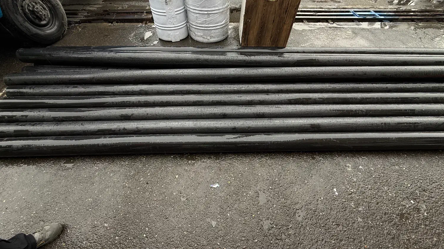 لوله پلی اتیلن ۱۶۰ - ۱۶ بار ۶ متری ۹/۵ میلیمتر|عمده‌فروشی|تهران, شهرک طالقانی|دیوار