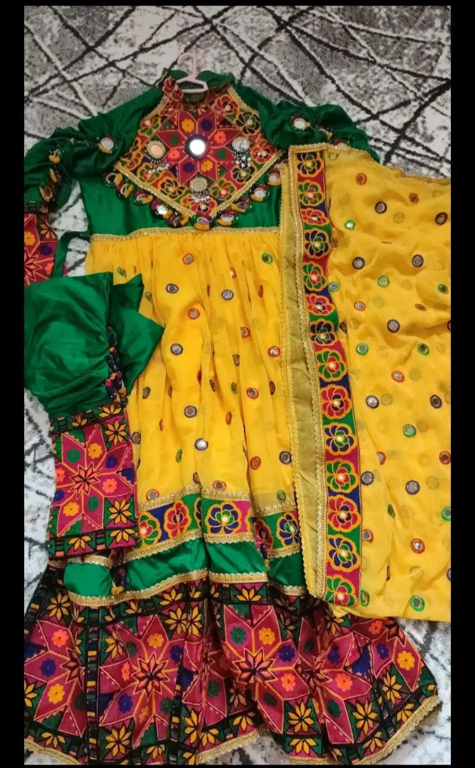 ست شامل (پیراهن. شلوار. شال بلند)|لباس|بندرعباس, |دیوار