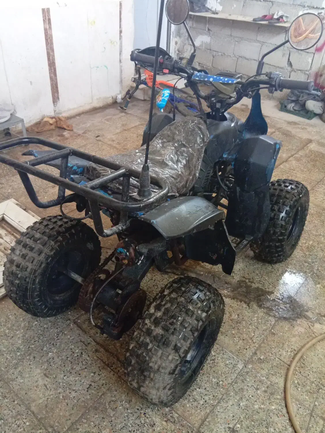 موتور چهار چرخ 4زمانه 110سی سی|موتورسیکلت|قشم, |دیوار