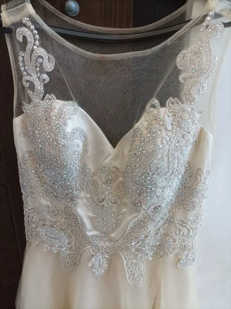 لباس عروسکی تمام سنگ دوزی شده|لباس|قرچک, مهدیه|دیوار