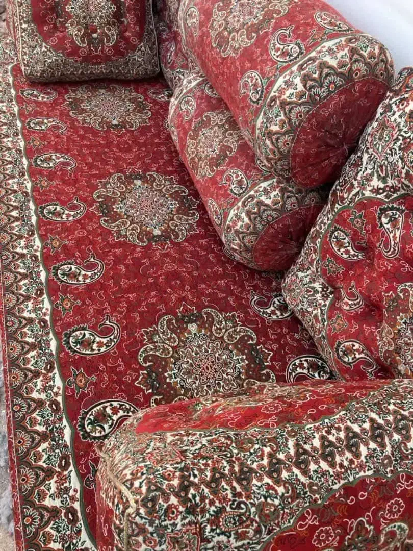 مبل سنتی شاه نشین|پشتی|بندر کنگان, |دیوار