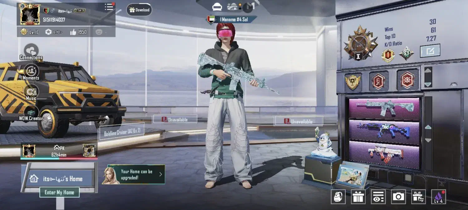 اکانت پابجی فقط حضوری|کنسول، بازی ویدئویی و آنلاین|کاشان, کشاورز|دیوار