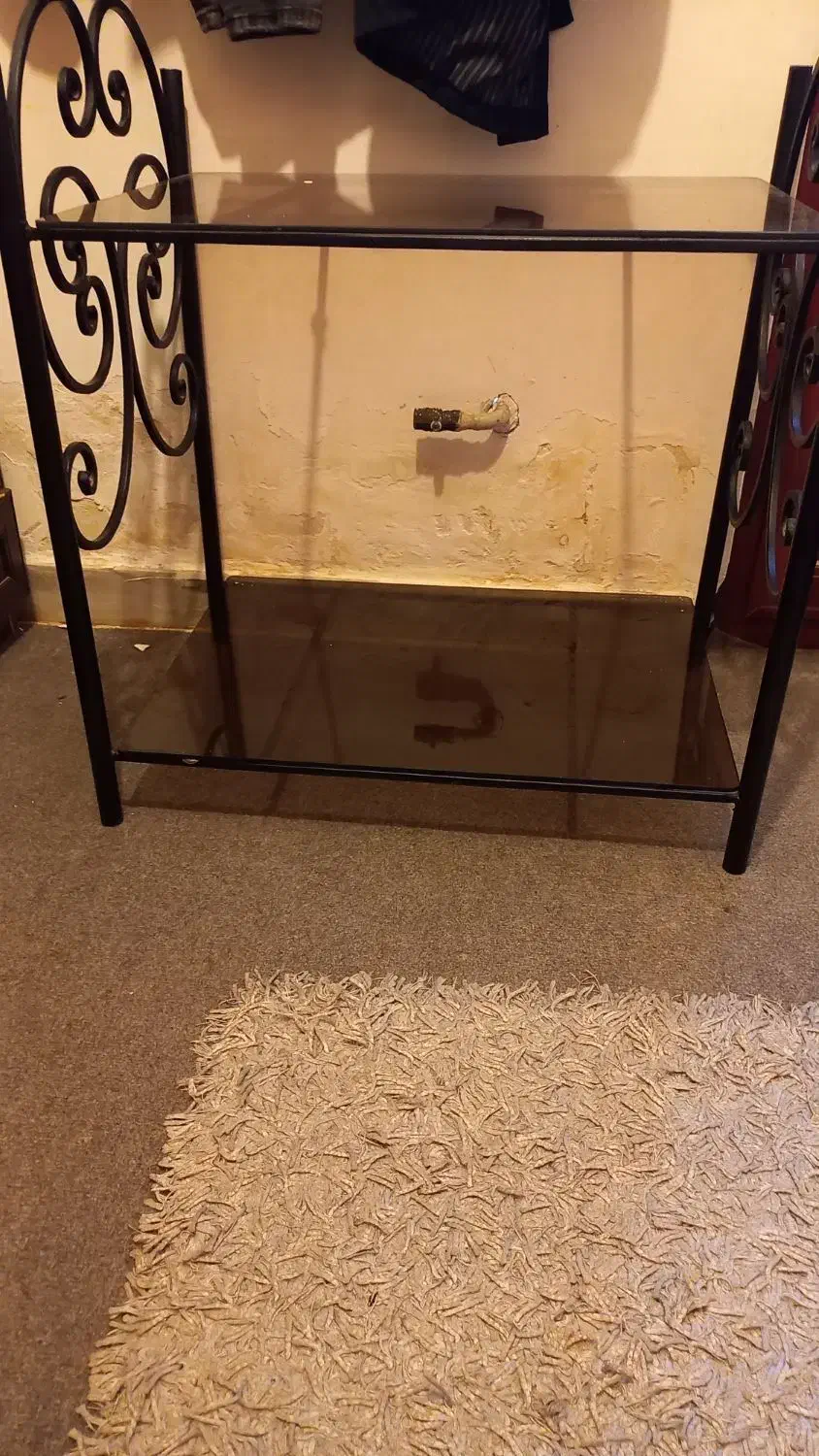 فروش سرویس فرفوژه ست باشیشه۵میل دودی|بوفه، ویترین، کنسول|رشت, دیانتی|دیوار