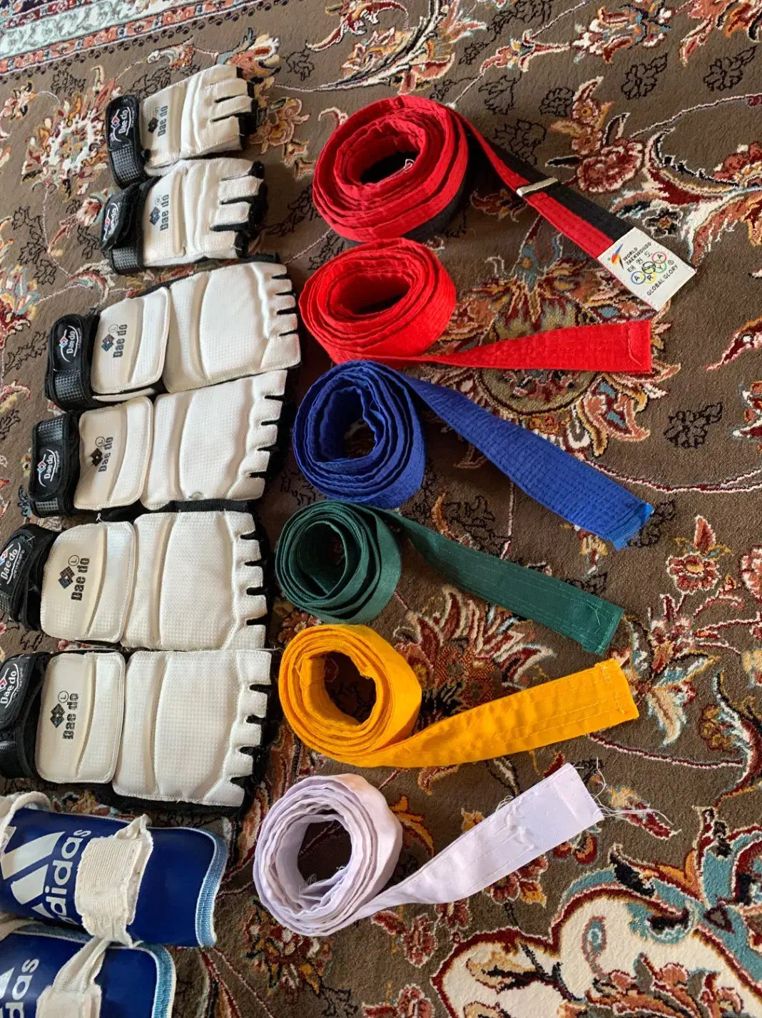 لباس مبارزه تکواندو به همراه کمربند|تجهیزات ورزشی|تنکابن, |دیوار