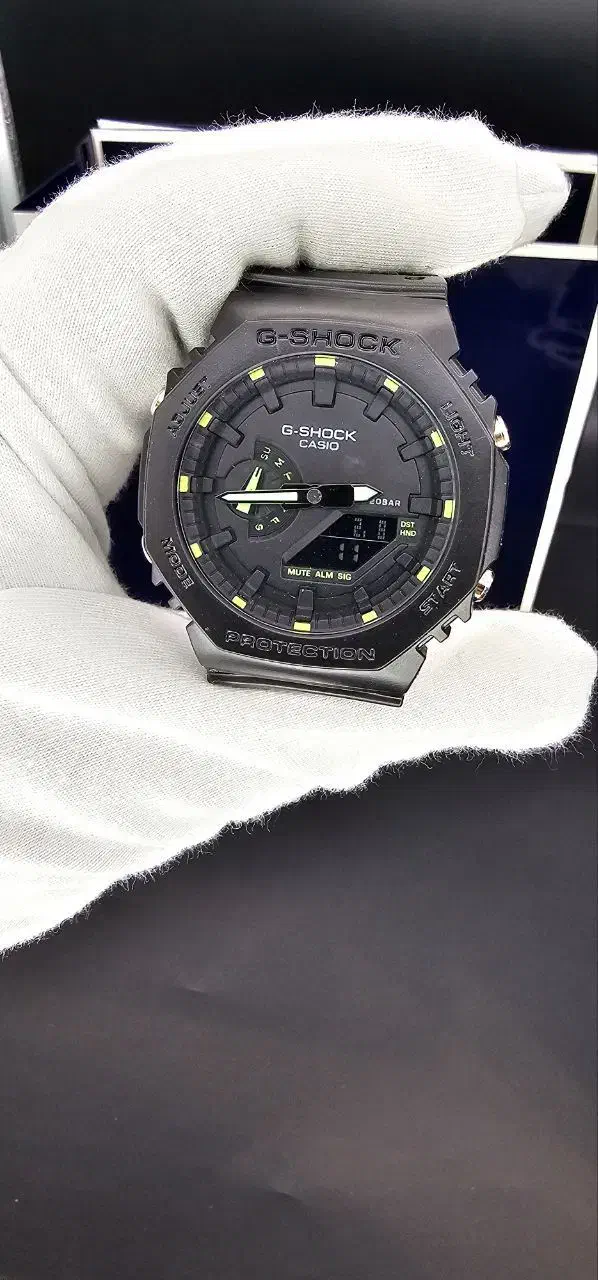 ساعت جی شاک ۲۱۰۰ پمپی ضد آب رنگ بندی|ساعت|اصفهان, قلعه طبره|دیوار