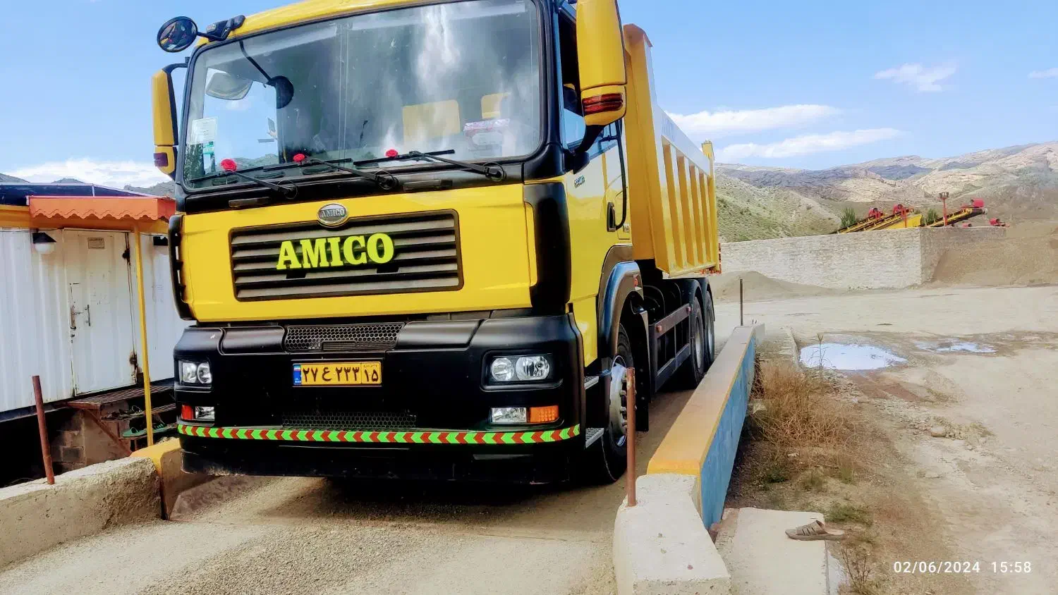 فروش امیکو کمپرسی جدید بدون خط خش|خودرو سنگین|کلیبر, |دیوار