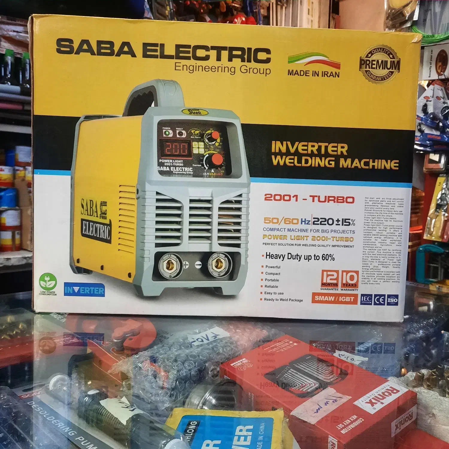 اینورتر صبا توربو همراه با تمامی لوازم زیرقیمت|ابزارآلات|تهران, نصرت|دیوار