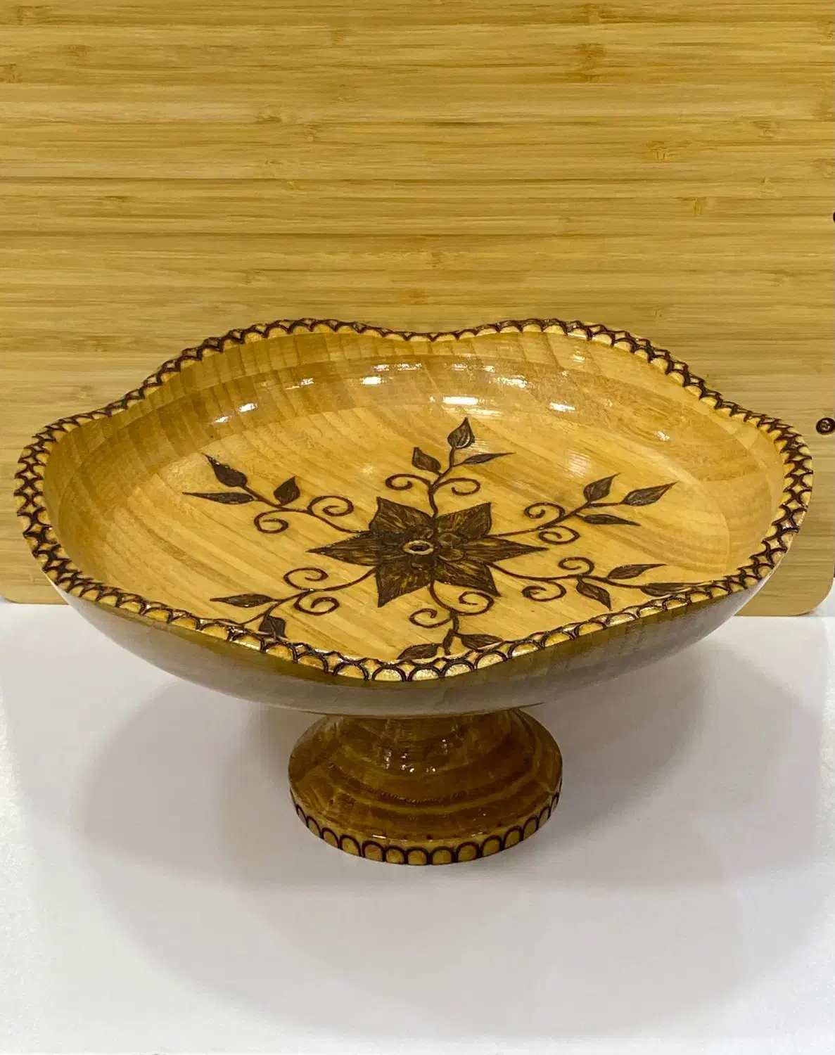 جا میوه بامبو|ظروف سرو و پذیرایی|بانه, |دیوار