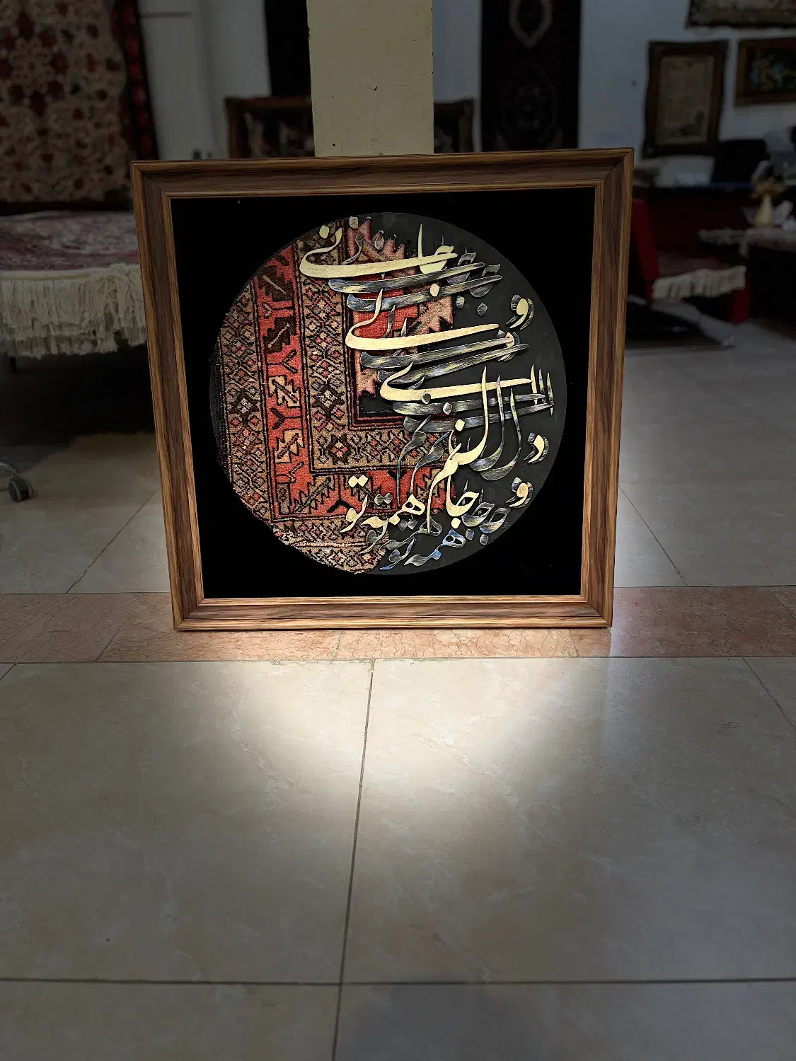 تابلو فرش و کالیگرافی|تابلو فرش|زنجان, |دیوار