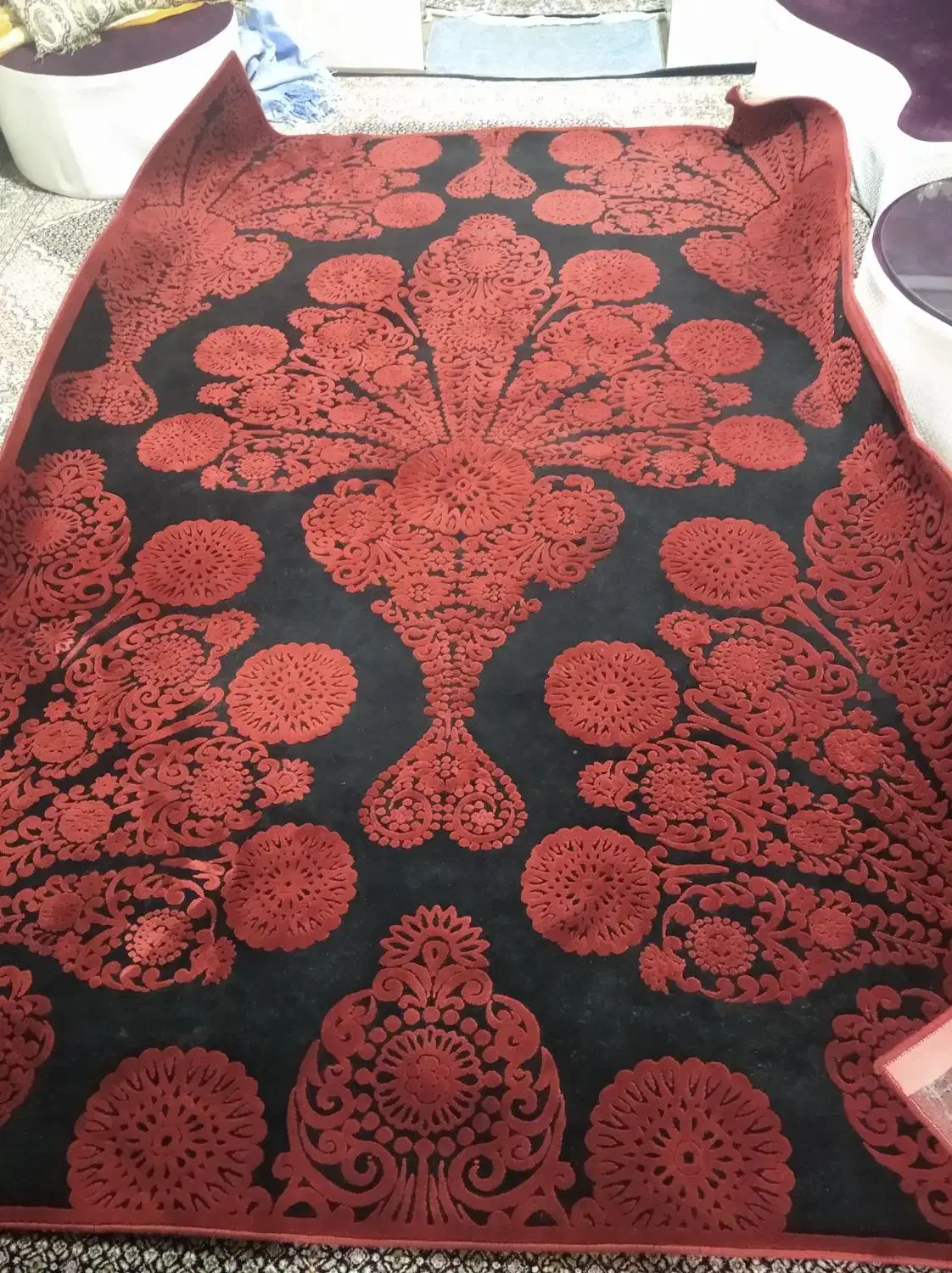 فرش 6متری برجسته|فرش|تبریز, |دیوار