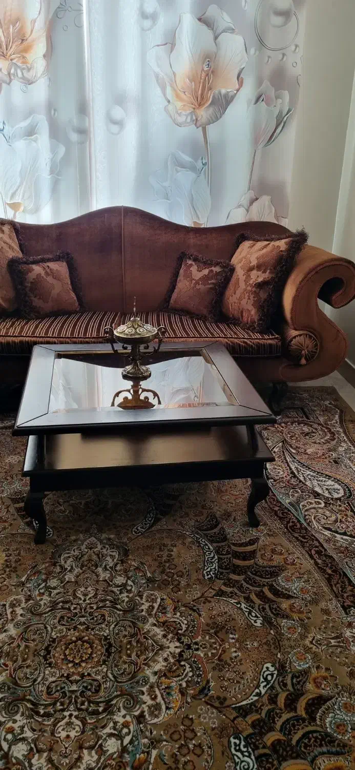 مبل ۷نفره ...با جلومبلی|مبلمان خانگی و میز عسلی|تهران, افسریه شمالی|دیوار