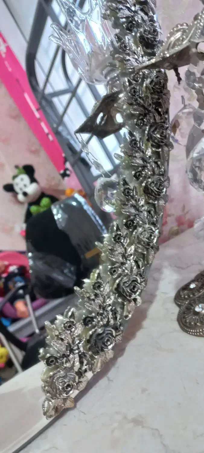 آیینه و شمعدان|آینه|اسلام‌شهر, زرافشان|دیوار