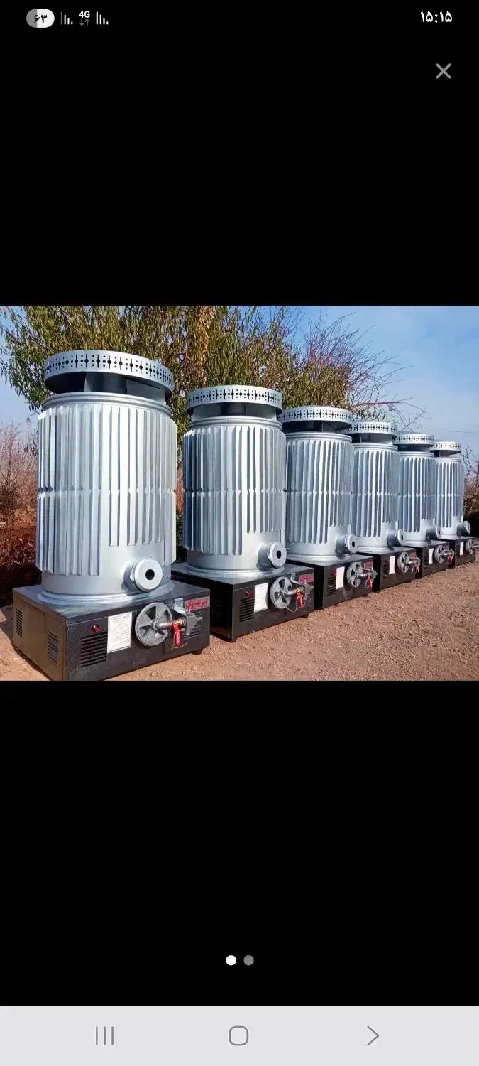 هیتر گازی کارگاهی ونمایشگاهی وسوله مدل ۴۸۰|بخاری، هیتر، شومینه|ارومیه, |دیوار