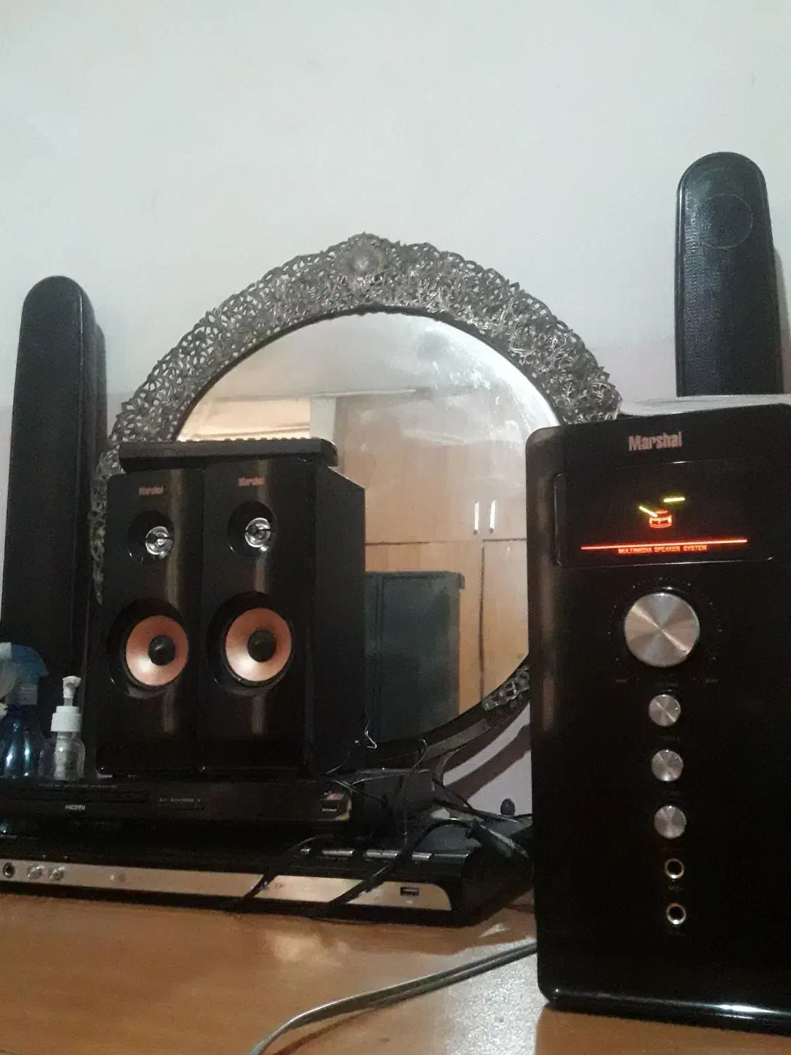 اسپیکر سه تکه مارشال مدل ME-6064|سیستم صوتی خانگی|شهرکرد, |دیوار