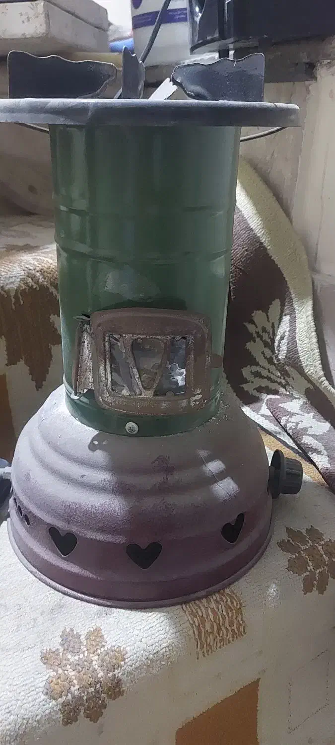 چراغ گازی یا والور وبخاری برقی|بخاری، هیتر، شومینه|محمدشهر, همایون ویلا|دیوار