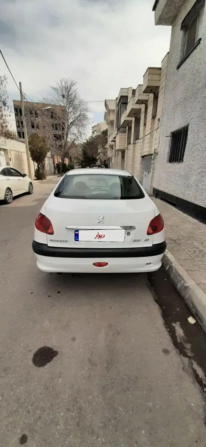 پژو ۲۰۶ sd V8(با کارشناسی)|خودرو سواری و وانت|مشهد, رضاشهر|دیوار